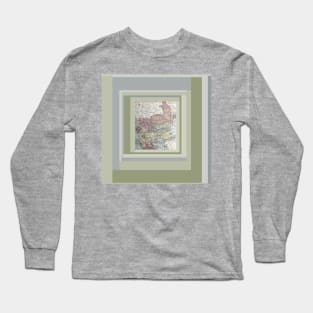 Turkey Romania Bulgaria Syria antique map of Eastern Europe Long Sleeve T-Shirt